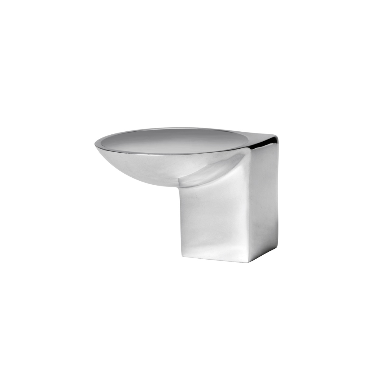 Dinnerware Bol decorativ argintiu din metal 10x12 cm Santany Ferm Living