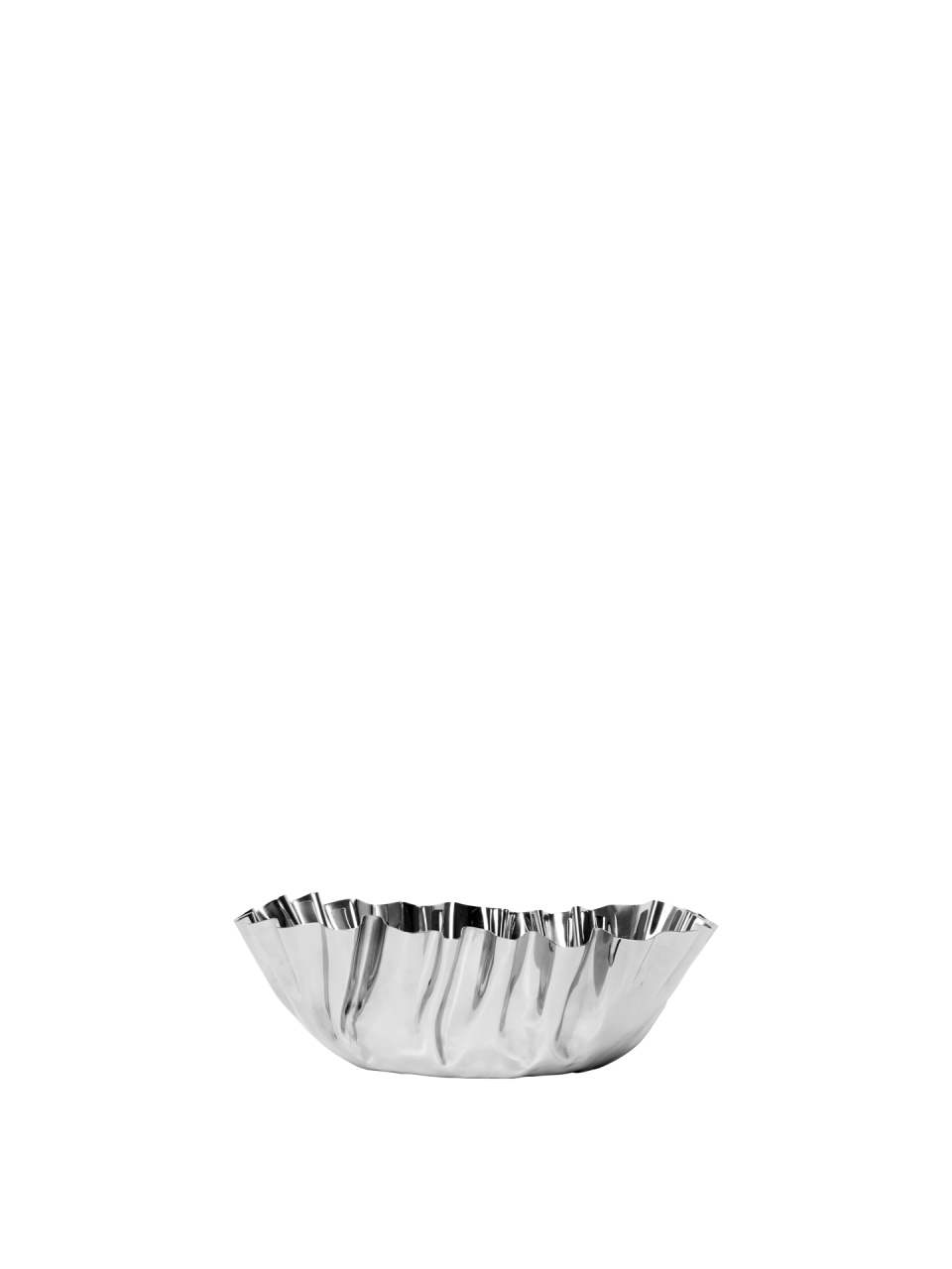 Dinnerware Bol decorativ argintiu din metal 25x29 cm Tydra Ferm Living