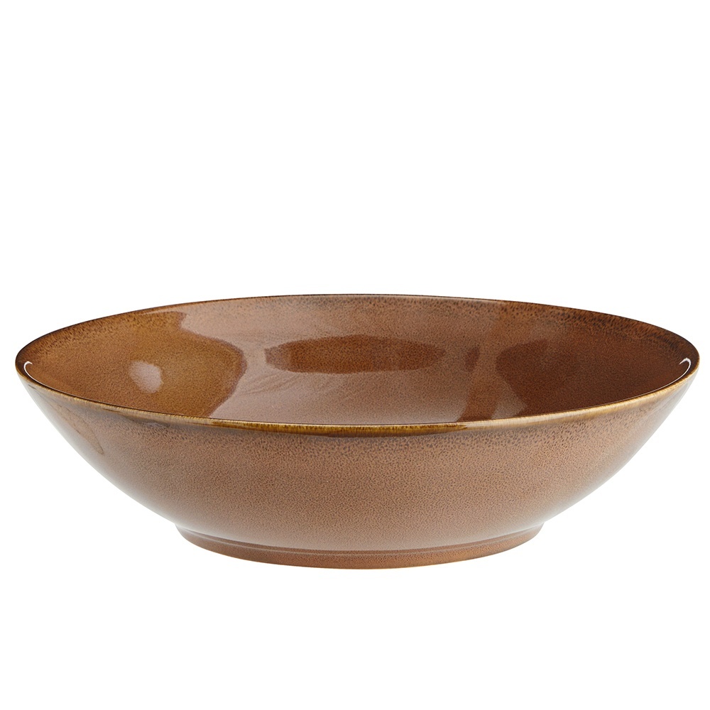 microunde Bol maro din ceramica 26 cm Tiana Madam Stoltz