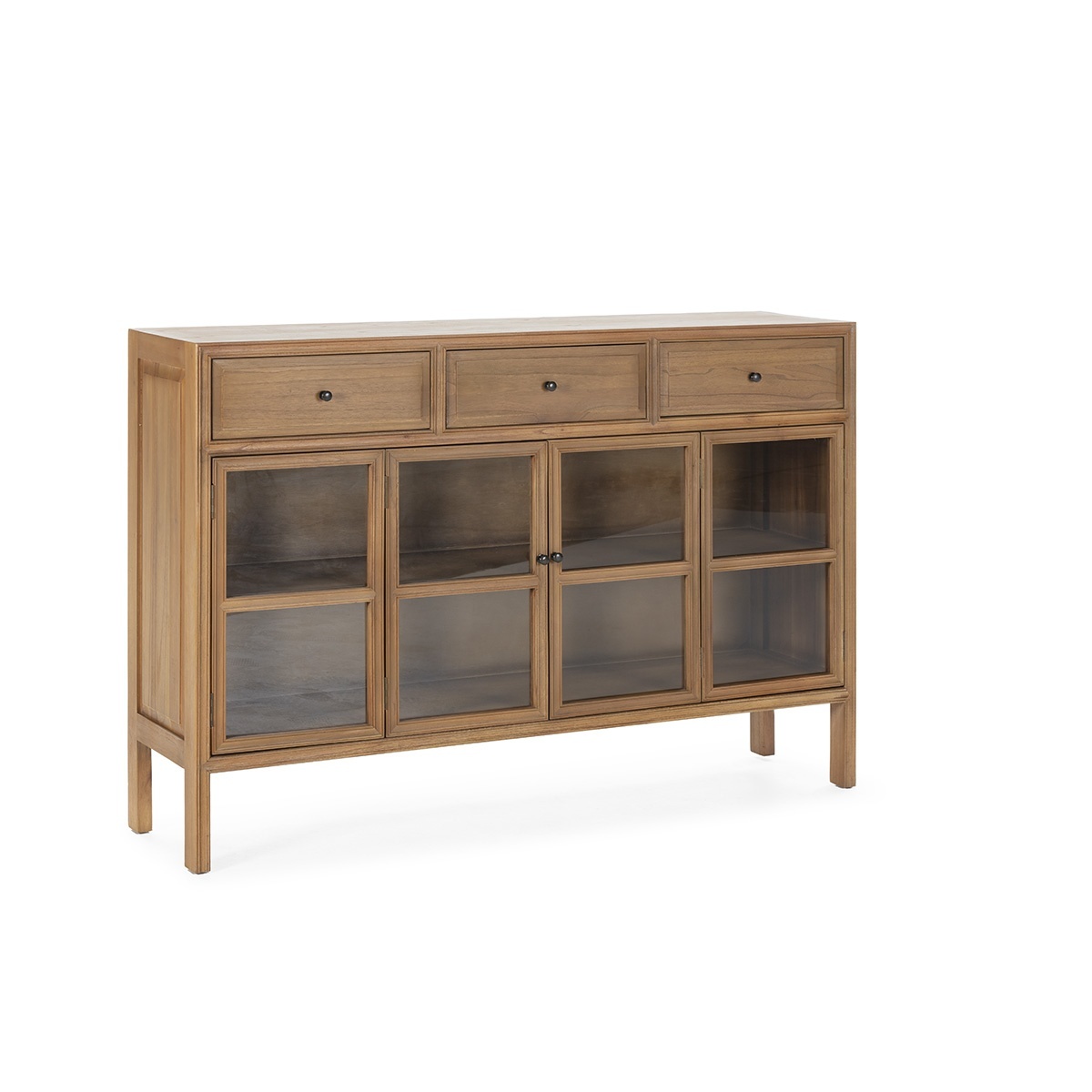 Buffets & Sideboards Bufet inferior maro din lemn 160 cm Gustav Thai Natura
