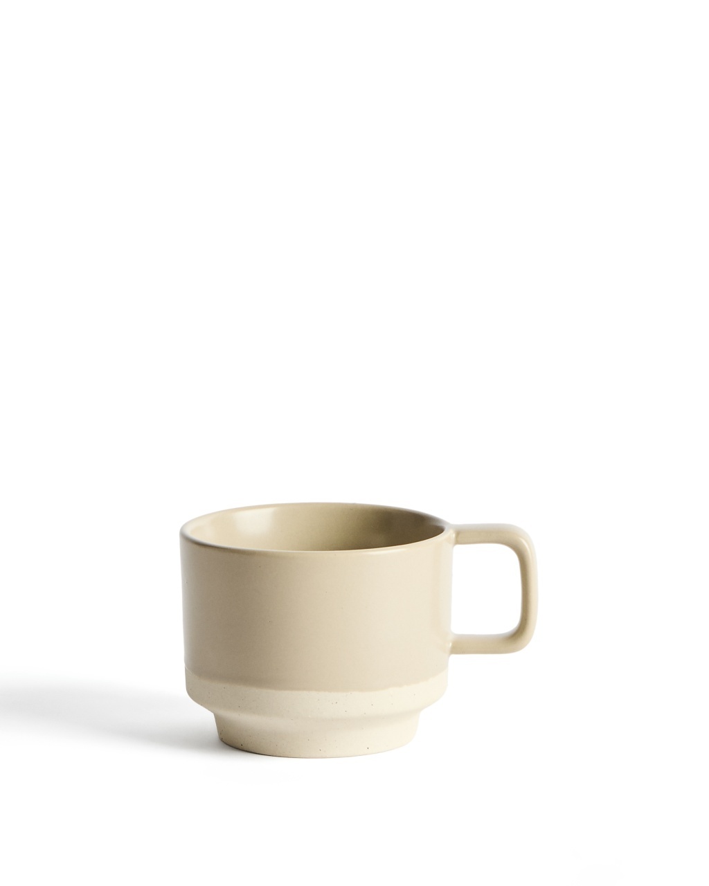 ceasca espresso Ceasca bej din ceramica 7x12 cm Doren Kave Home