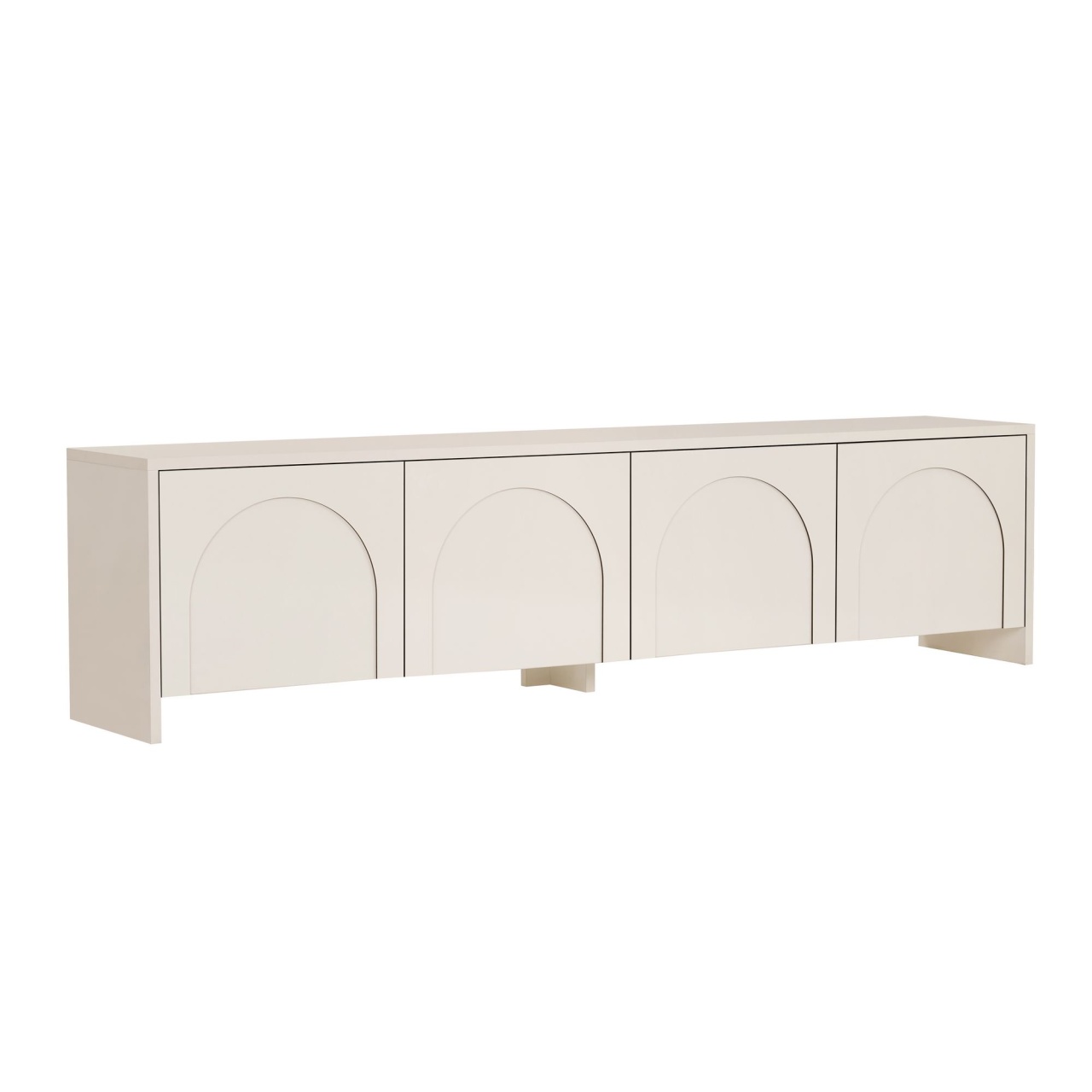 Entertainment Centers & TV Stands Comoda TV crem 180 cm Aurelia Nordure