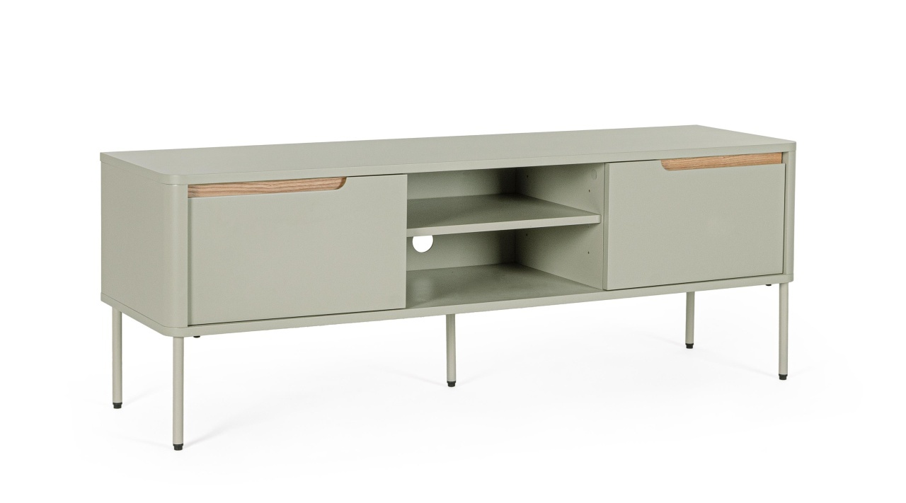 Entertainment Centers & TV Stands Comoda TV gri 180 cm Nathan Bizzotto