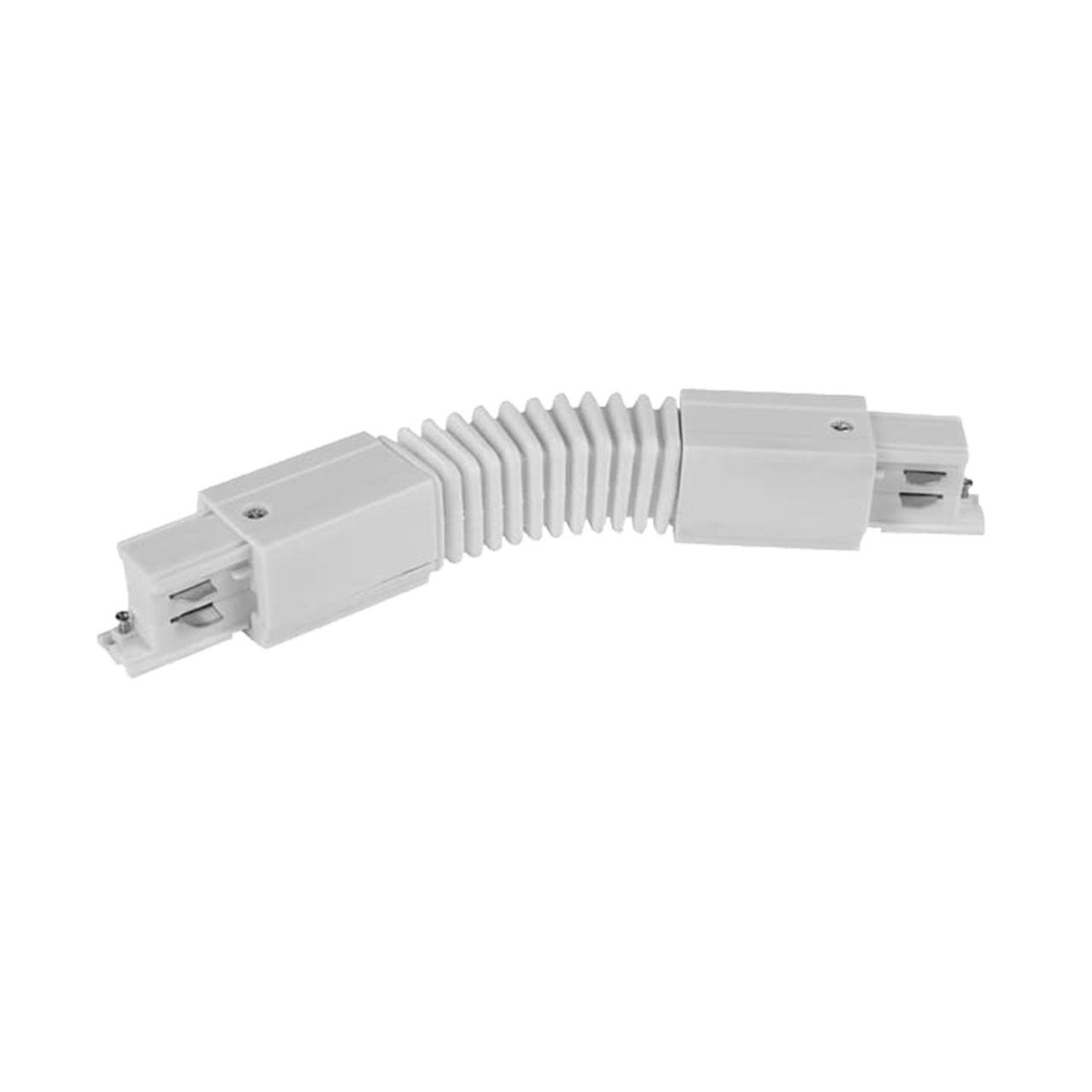 Track Lighting Conector electric flexibil alb din plastic Lacznik Way Zuma Line