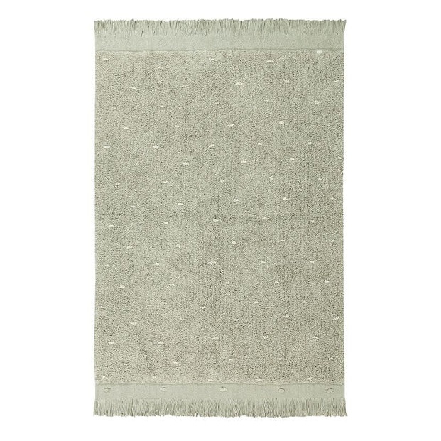 Lorena Canals Covor pentru copii verde oliv din bumbac 140x200 cm Woods Symphony Lorena Canals