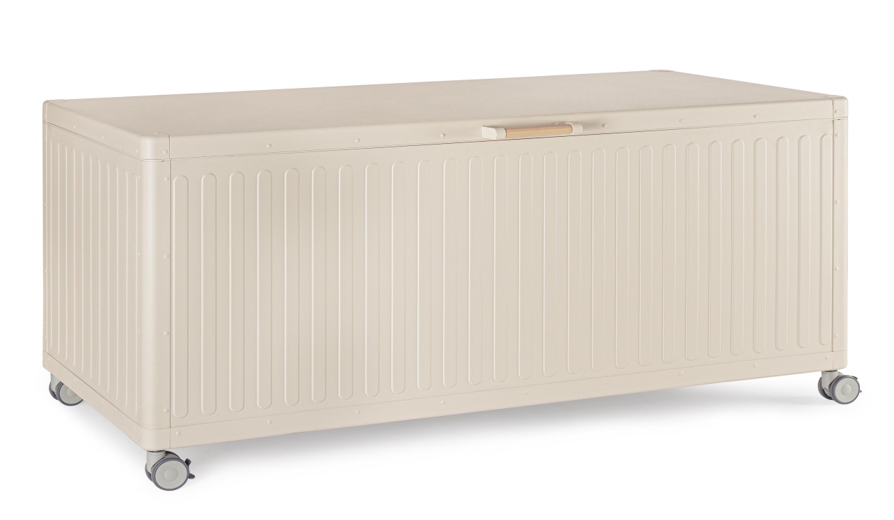 Outdoor Storage Boxes Cufar exterior crem din metal Ocean Hold Bizzotto