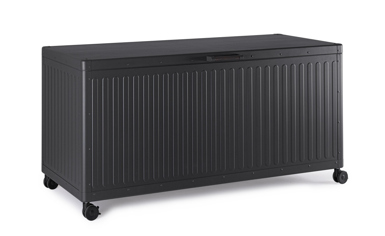 Outdoor Storage Boxes Cufar exterior gri carbune din metal Ocean Cush Bizzotto