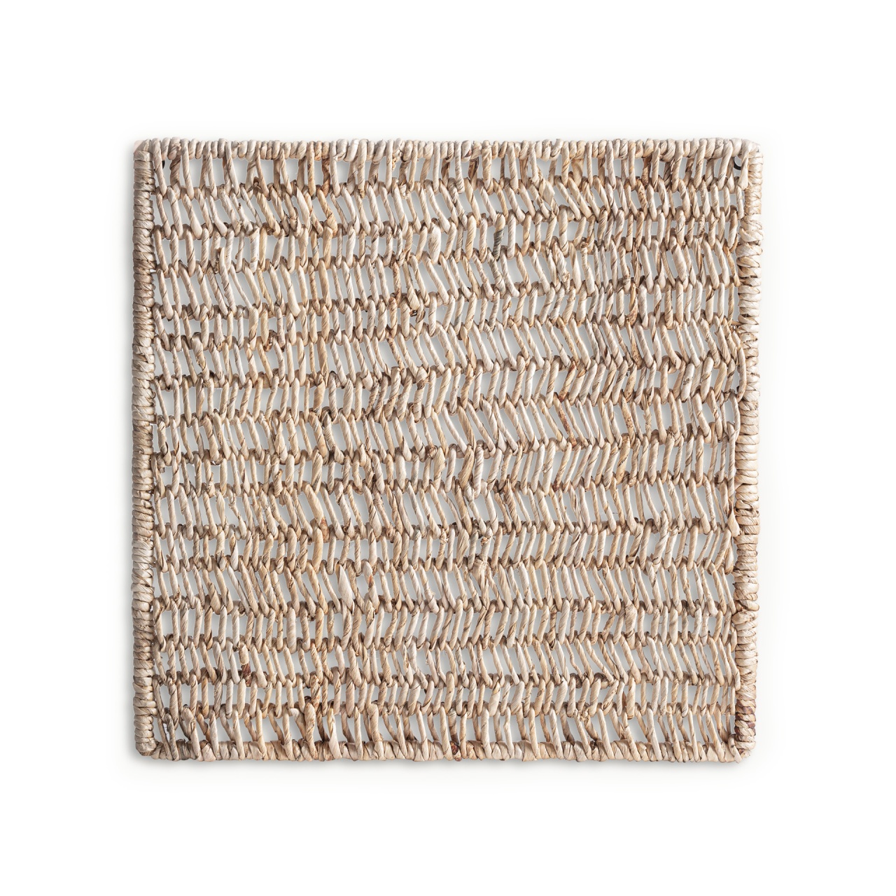 bananier Decoratiune de perete bej din fibre naturale 56x56 cm Jerges Vical Home
