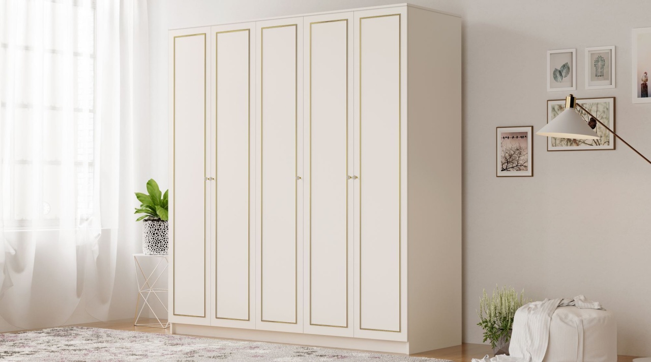 Furniture Dulap alb 180 cm Tuea L The Home Collection
