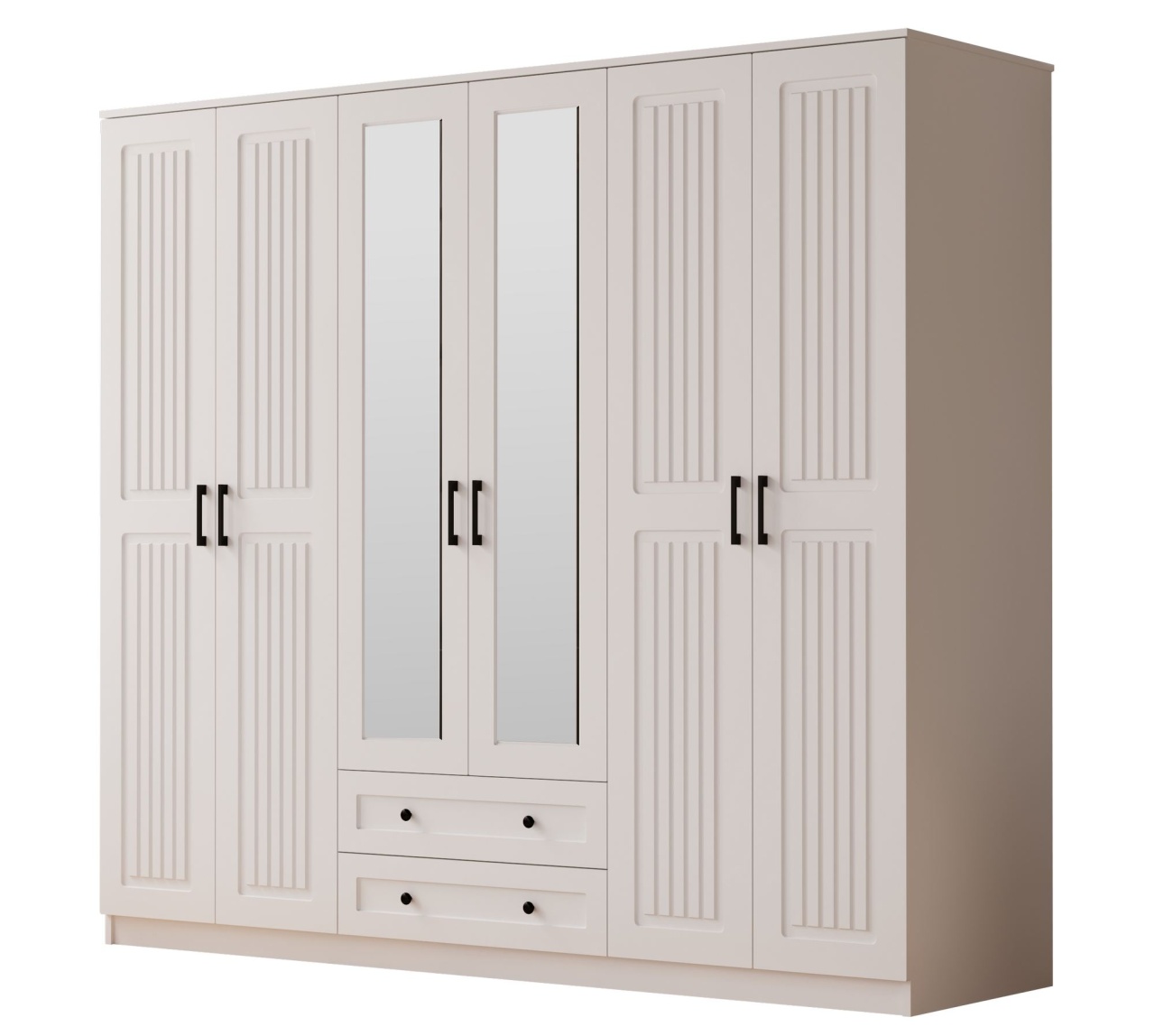 dulap mdf Dulap alb 184 cm Zephyr XL The Home Collection