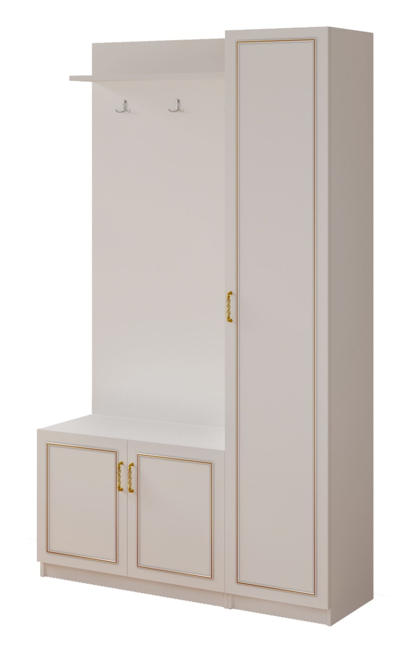 Furniture Dulap lobby alb 200 cm Deba The Home Collection