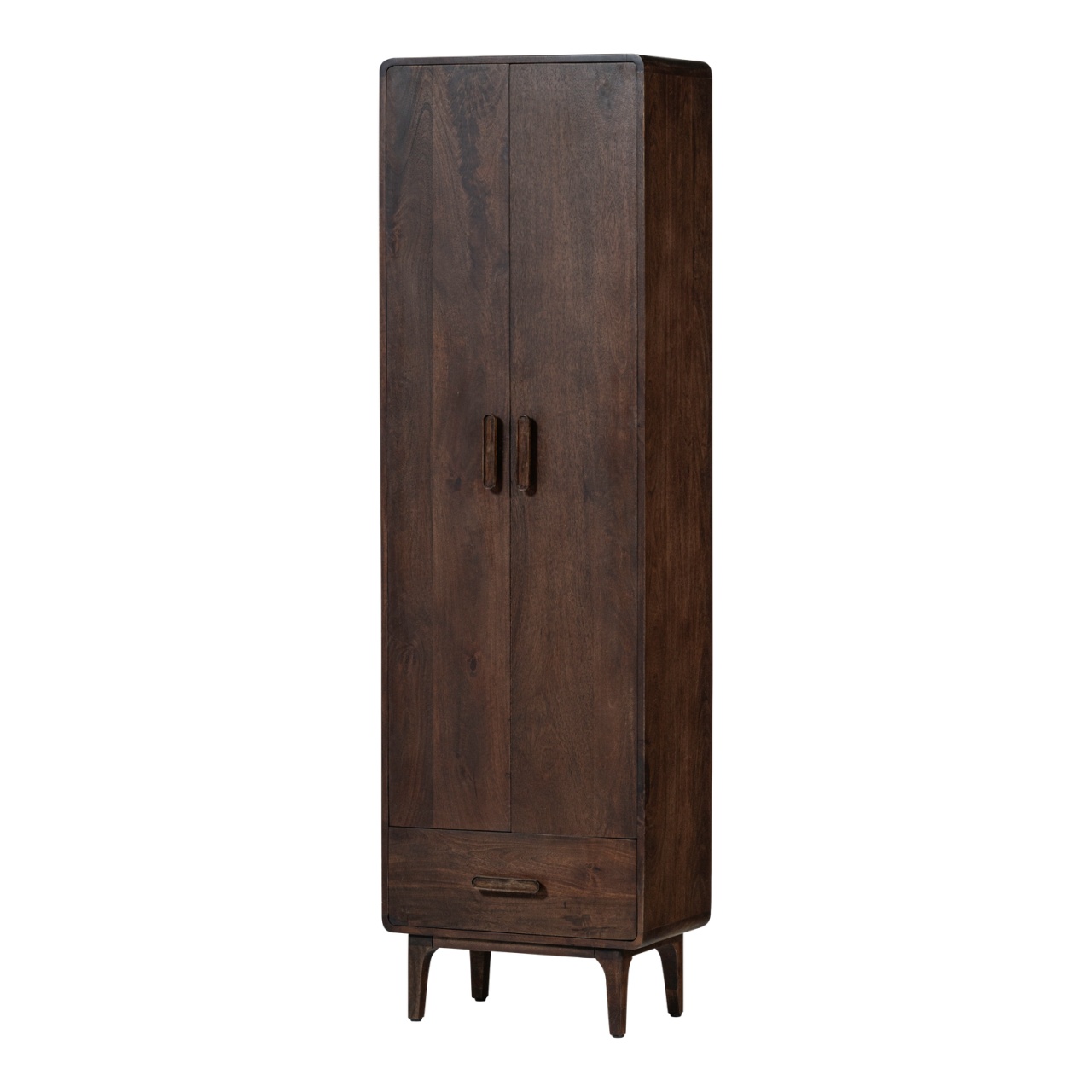 Storage Cabinets & Lockers Dulap maro din lemn 200 cm Liya Woood
