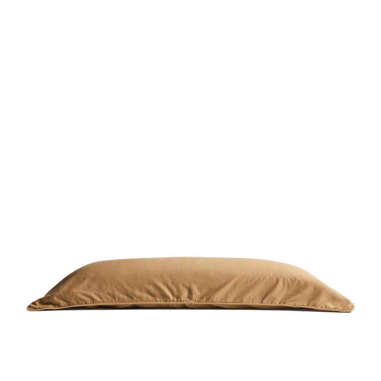 Duvet Covers Fata de perna galben mustar din fibre naturale 45x110 cm Sirale Kave Home