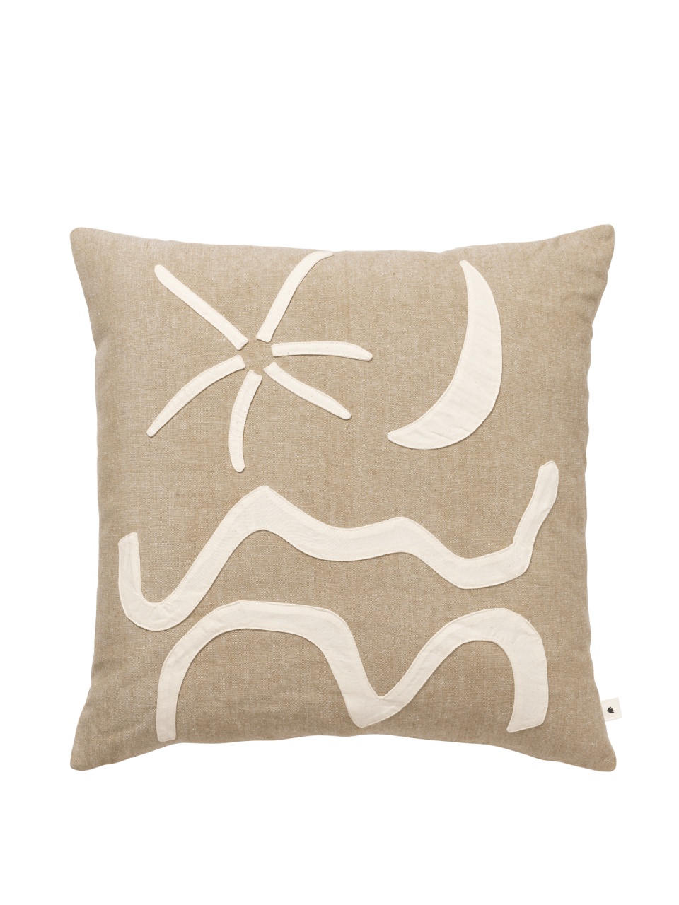 Pillowcases & Shams Fata de perna maro din bumbac 50x50 cm Kove Ferm Living
