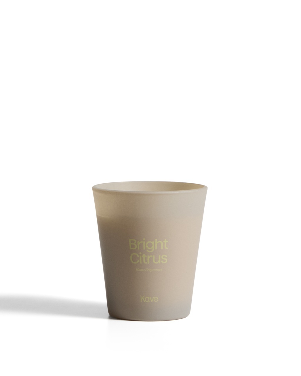 citrus bioflavonoids complex Lumanare parfumata din sticla 10 cm Bright Citrus Kave Home