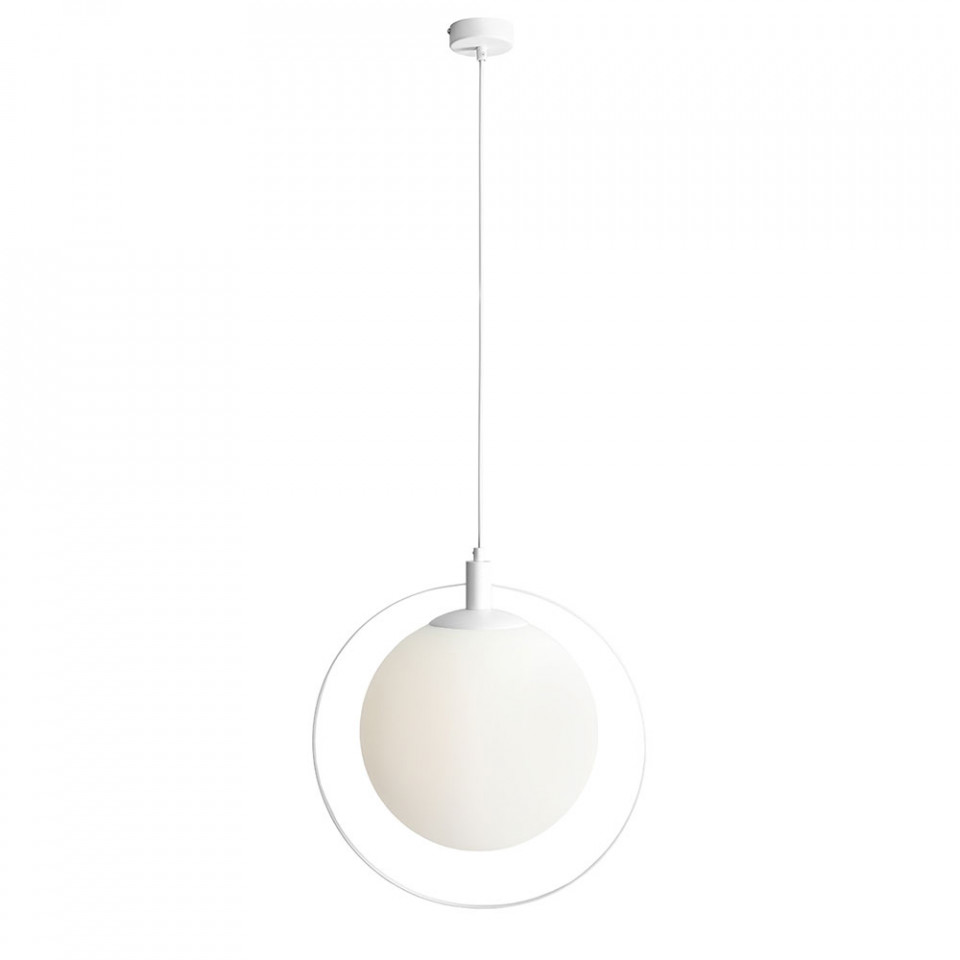 Quiet Object Lustra alba din metal Aura Bitt Quiet Object