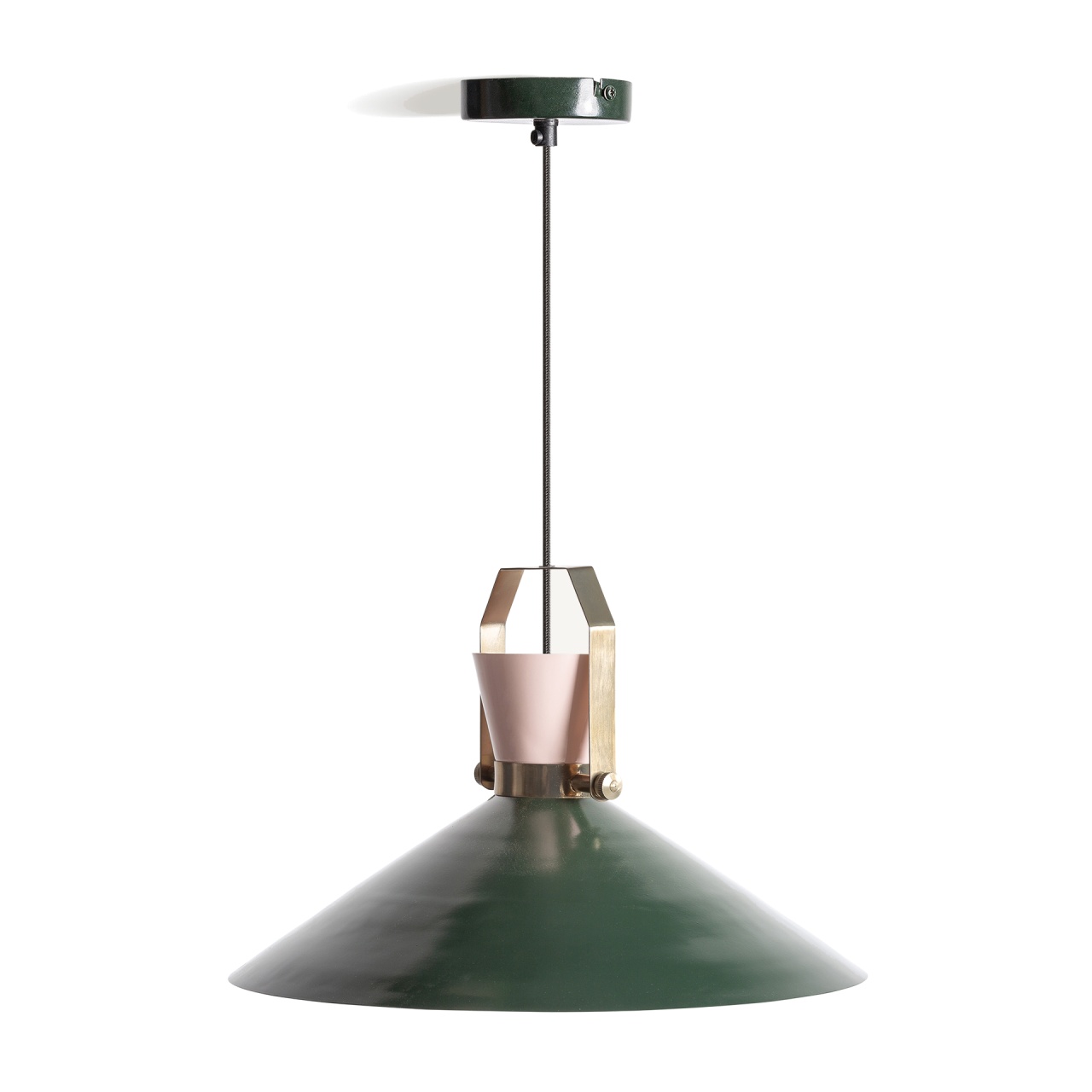 home generators Lustra verde/roz din metal Beth Vical Home