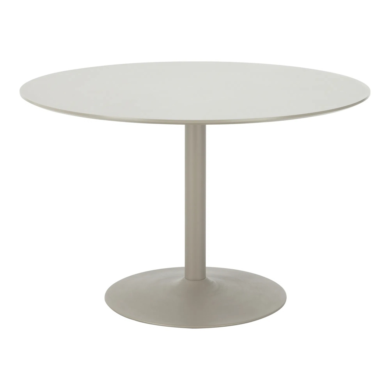Masa dining bej din metal 120 cm Riva House Nordic