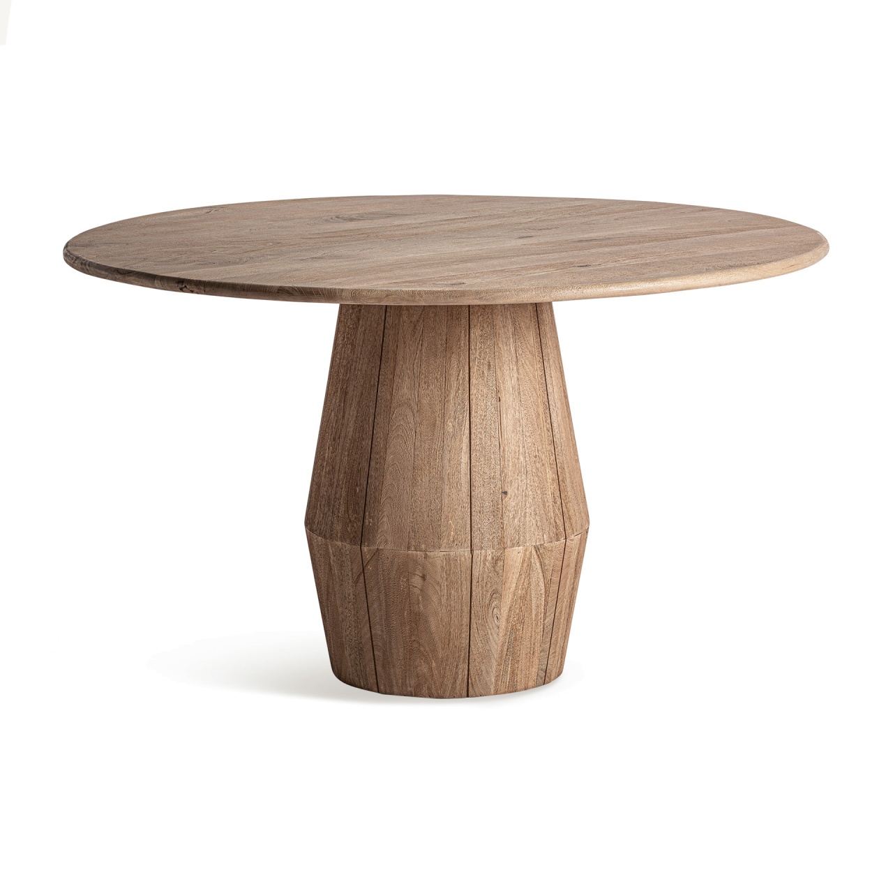 Kitchen & Dining Room Tables Masa dining maro deschis din lemn 130 cm Jaquard Vical Home