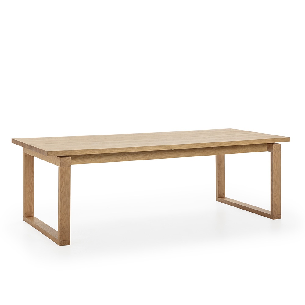 Quiet Object Masa dining maro din lemn 100x220 cm Rina Quiet Object