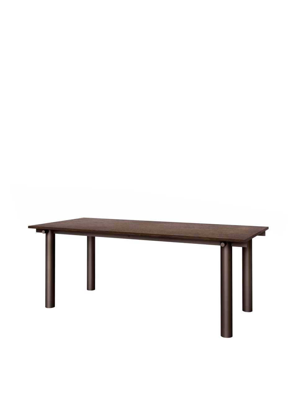 Masa dining maro din metal 90x200 cm Atura Ferm Living