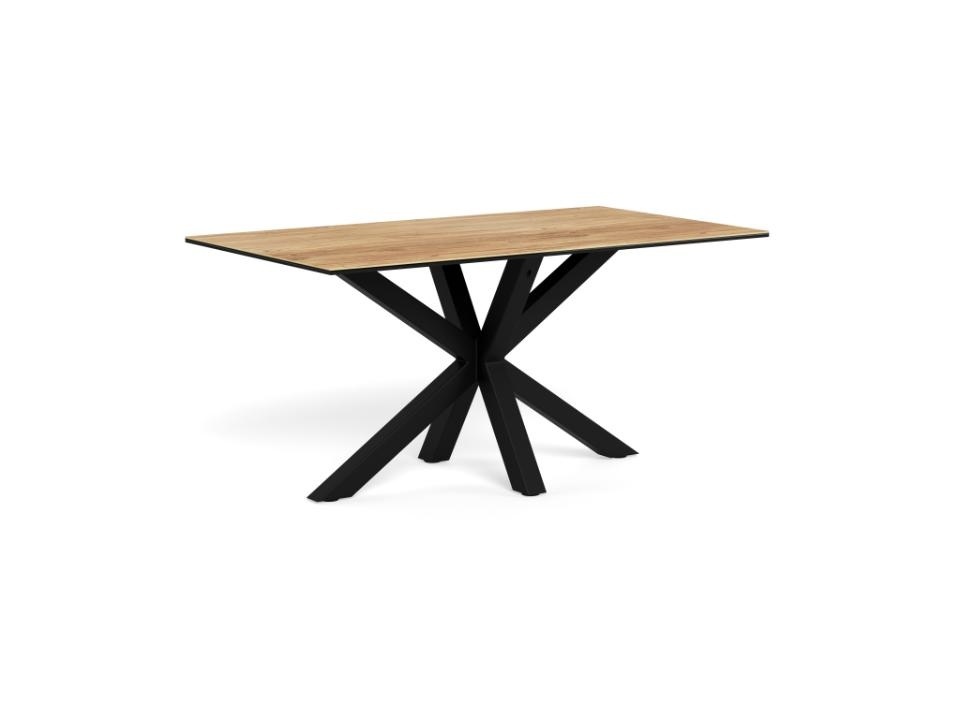 Kitchen & Dining Room Tables Masa dining maro/neagra din ceramica 90x160 cm Heaven Actona Company