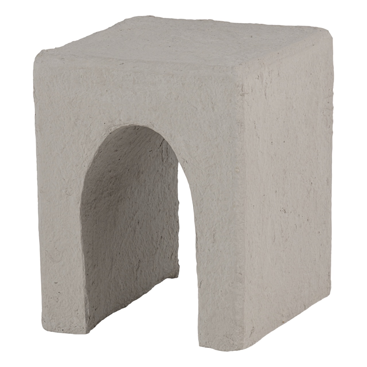 Accent Tables Masa laterala gri din hartie 35x40 cm Tovi Woood