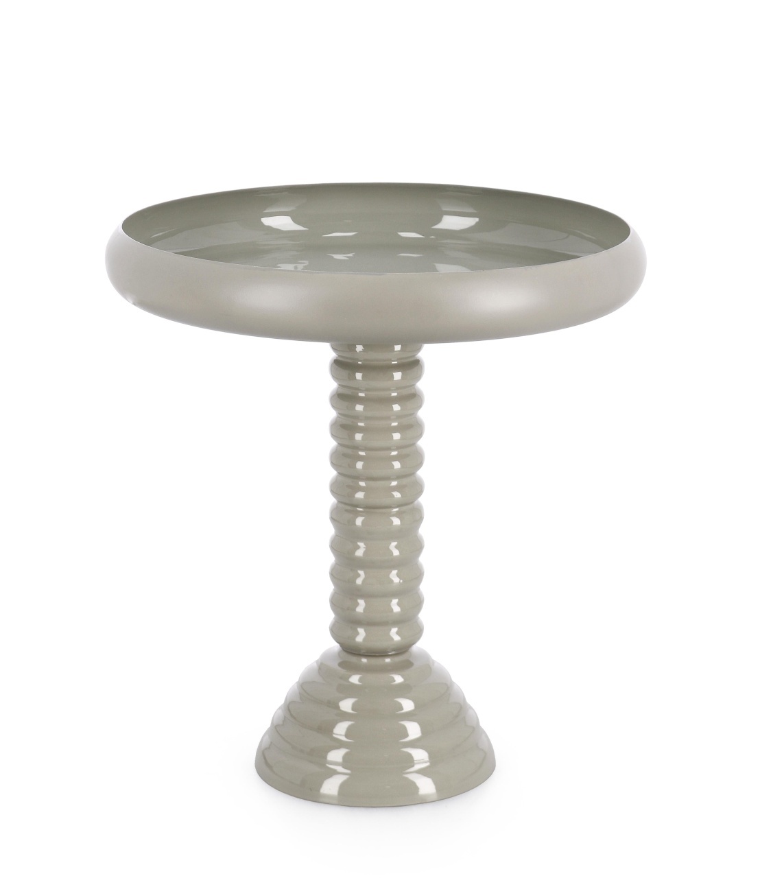 Coffee Tables Masa laterala gri din metal 44 cm Angada M Bizzotto