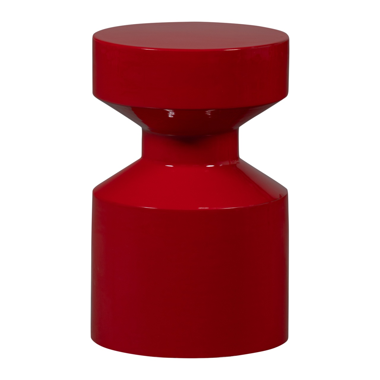 Accent Tables Masa laterala rosie din metal 30 cm Ferry Woood