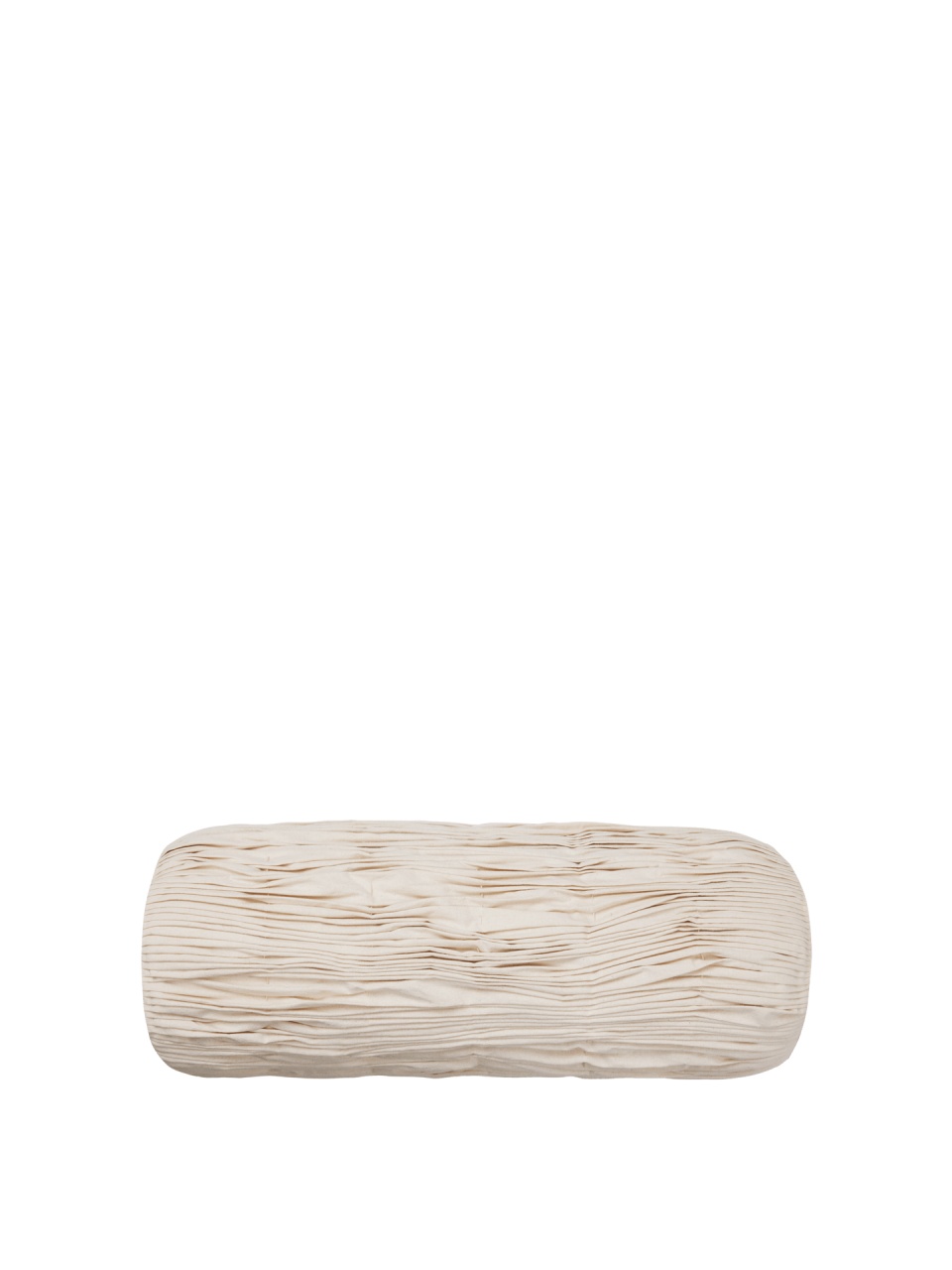 Throw Pillows Perna ovala crem din bumbac 20x60 cm Falda Ferm Living