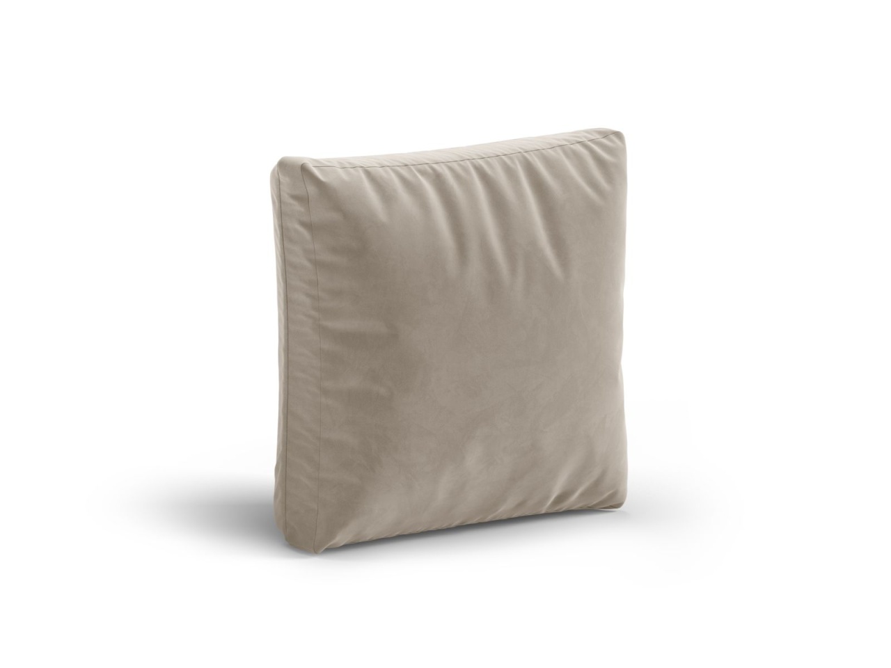 borduri trotuar Perna patrata bej inchis din catifea 55x55 cm Heritage Bluvel Micadoni