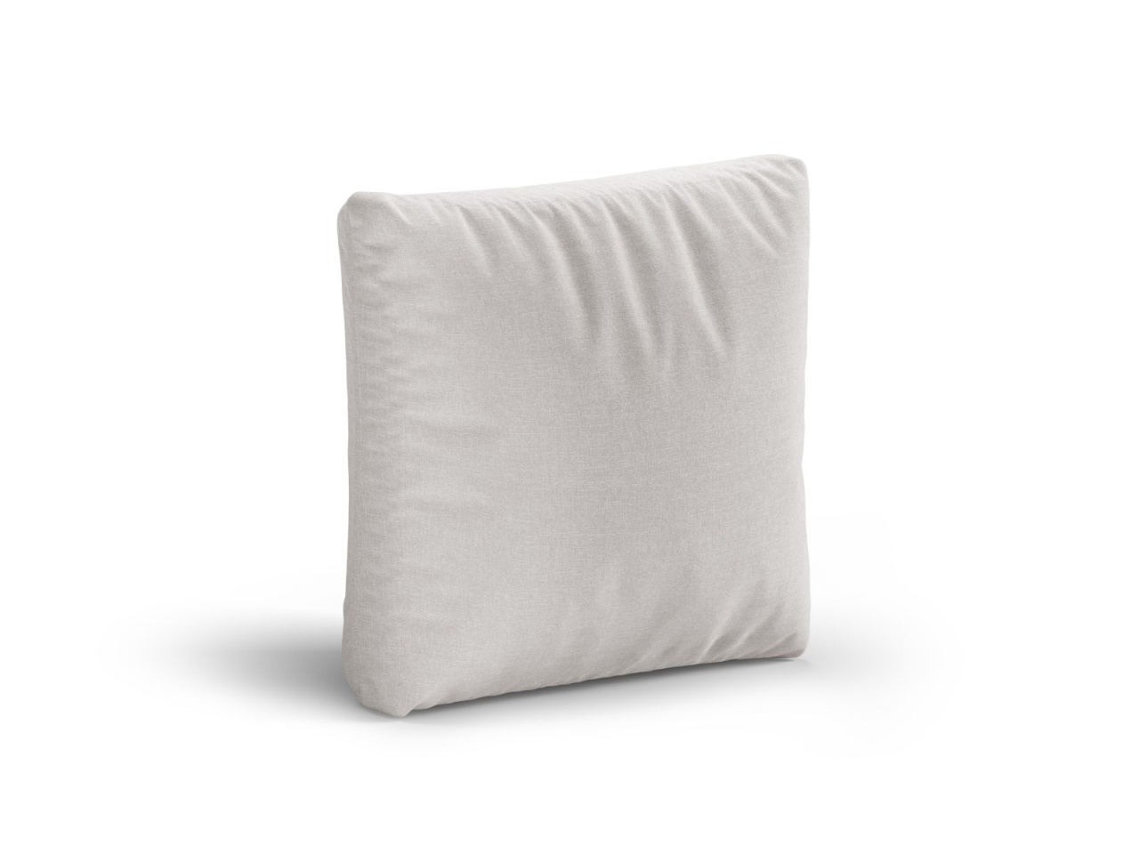 borduri trotuar Perna patrata gri deschis din textil 65x65 cm Heritage Micadoni