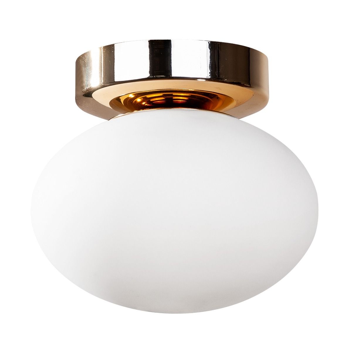 Lighting Fixtures Plafoniera alba/aurie din metal Omi Lumi Zuma Line