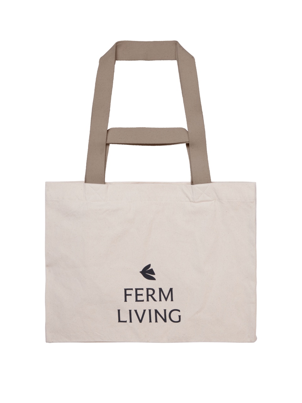 Sacosa crem din bumbac Weekend Ferm Living