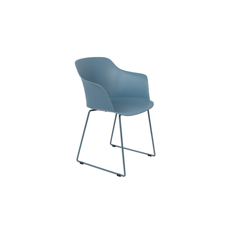 Kitchen & Dining Room Chairs Scaun dining albastru din metal Tango Quiet Object