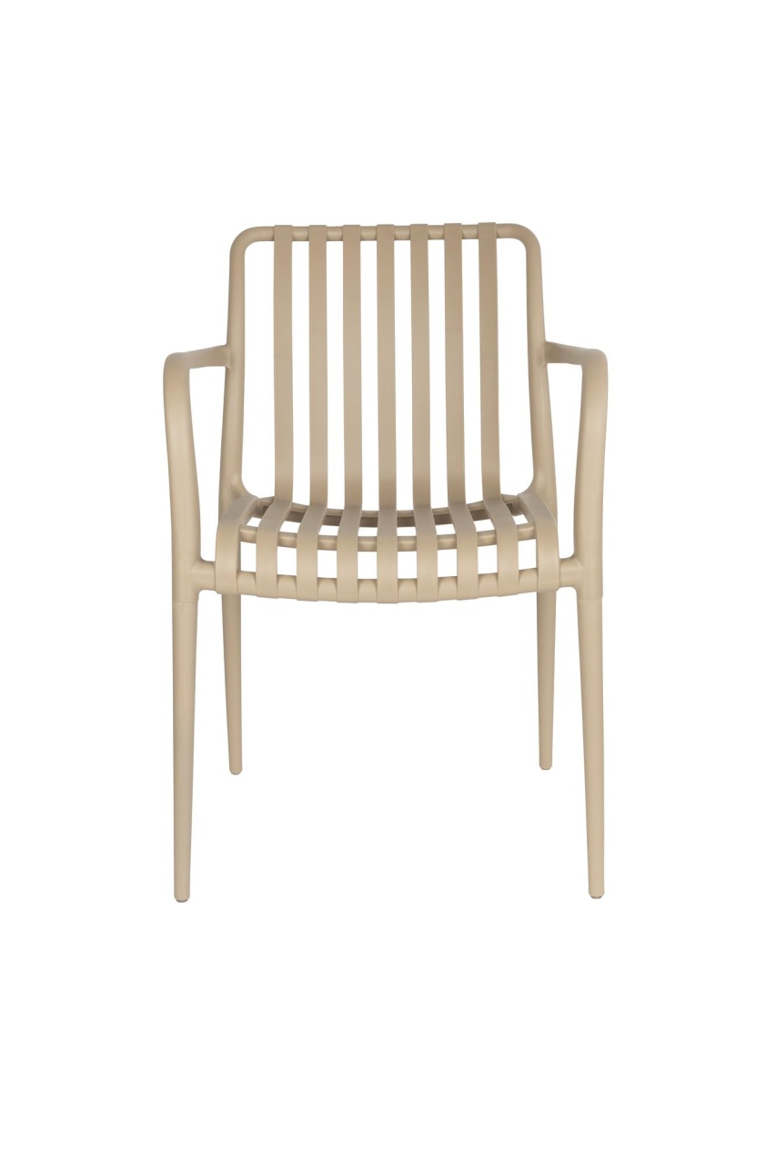 Outdoor Furniture Scaun dining exterior bej din plastic Amae The Home Collection