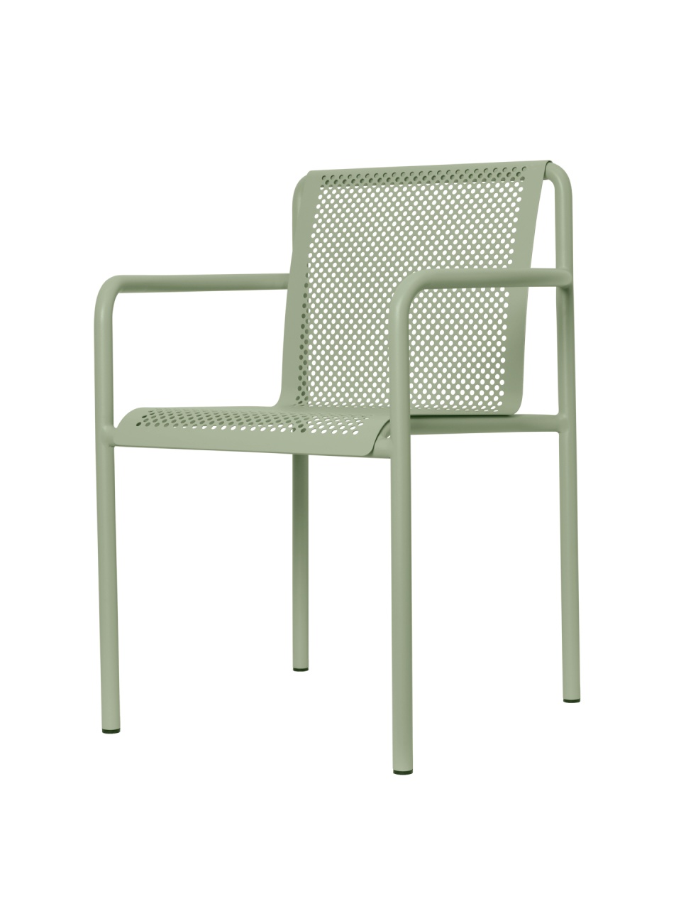 Furniture Scaun dining exterior verde ceai din metal Dapple Arms Ferm Living