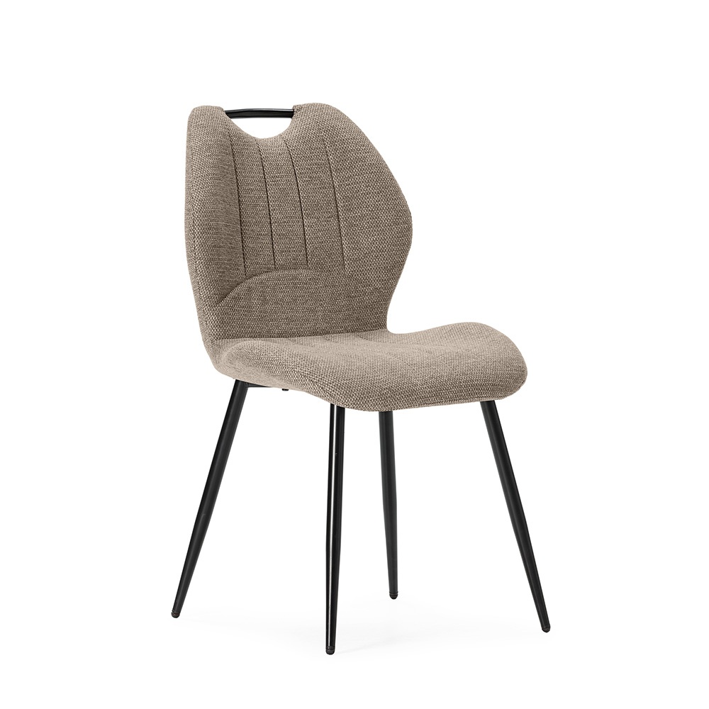 Quiet Object Scaun dining maro din textil Muli Quiet Object