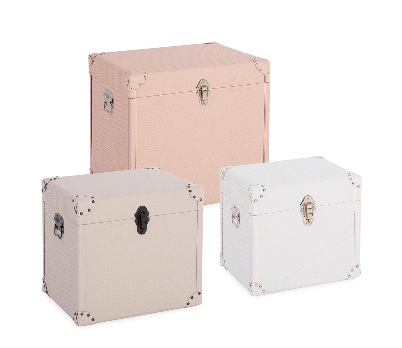 Set 3 cufere multicolore din piele ecologica Merryn Bizzotto