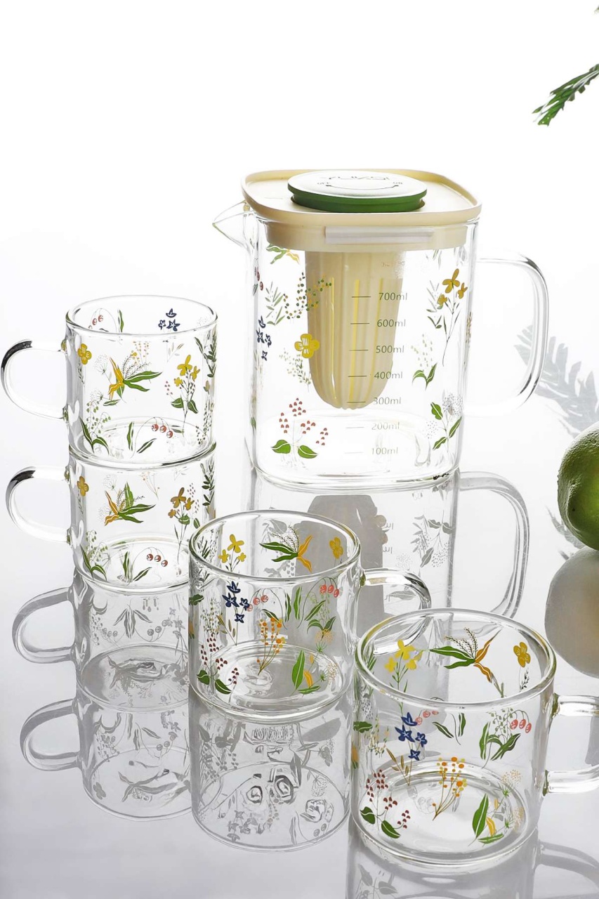 anna todd's the after series 5 books set Set ceainic cu 5 cani transparente din sticla BEV-1718 The Home Collection