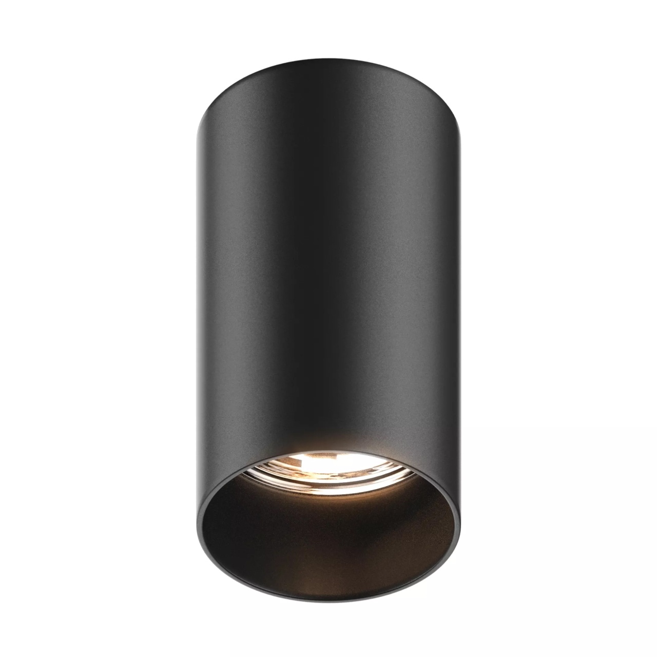 Lighting Fixtures Spot negru din metal Tuba Zuma Line