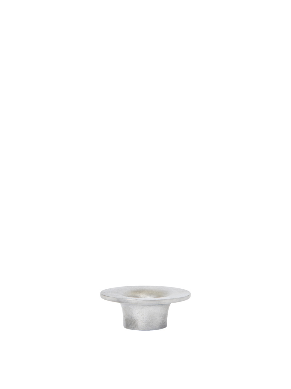 Candle Holders Suport lumanare argintiu din metal 3 cm Soothe Ferm Living