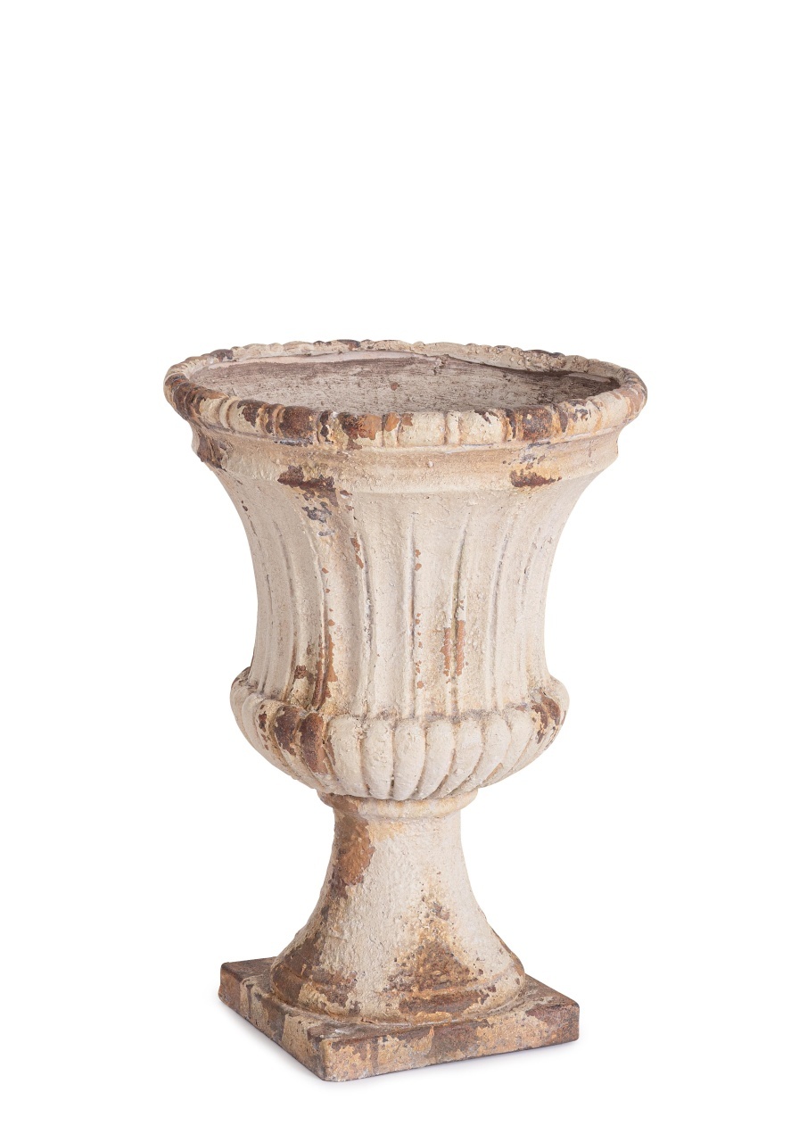 Vases Vaza bej din piatra 56 cm Saiful Bizzotto