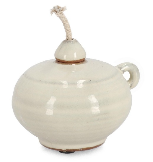 Pots & Planters Vaza decorativa bej din ceramica 9 cm Esma Bizzotto