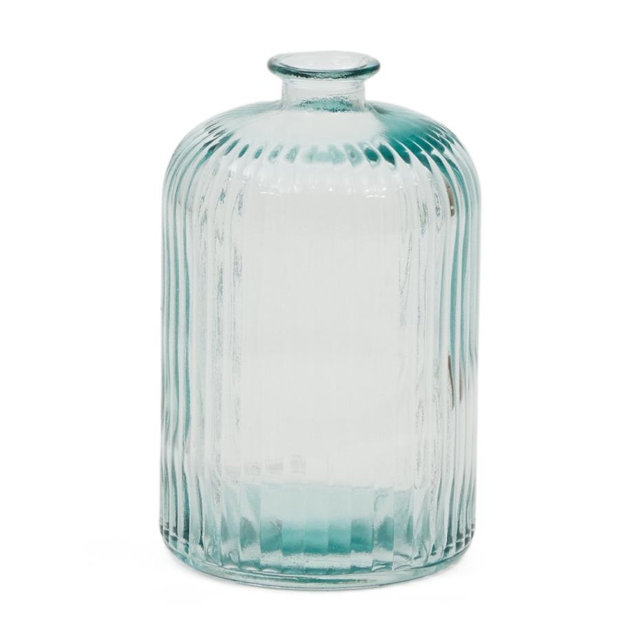 vitrina din sticla Vaza transparenta din sticla 23 cm Marba Kave Home