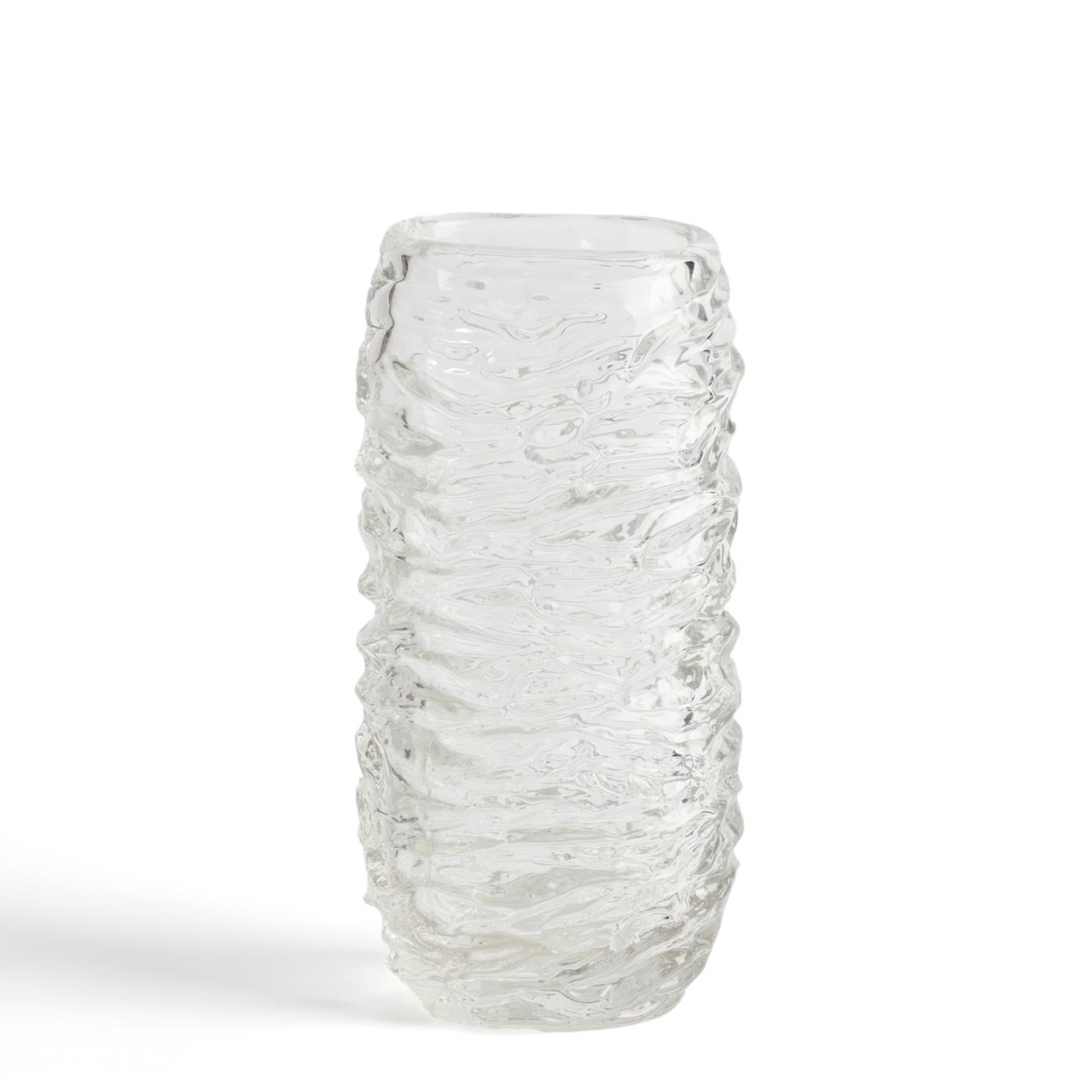 Vases Vaza transparenta din sticla 30 cm Vorma Kave Home