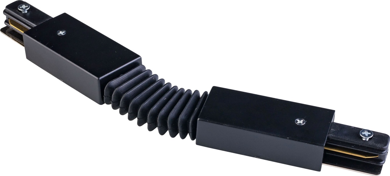 Conector electric flexibil negru din plastic Lacznik Zuma Line