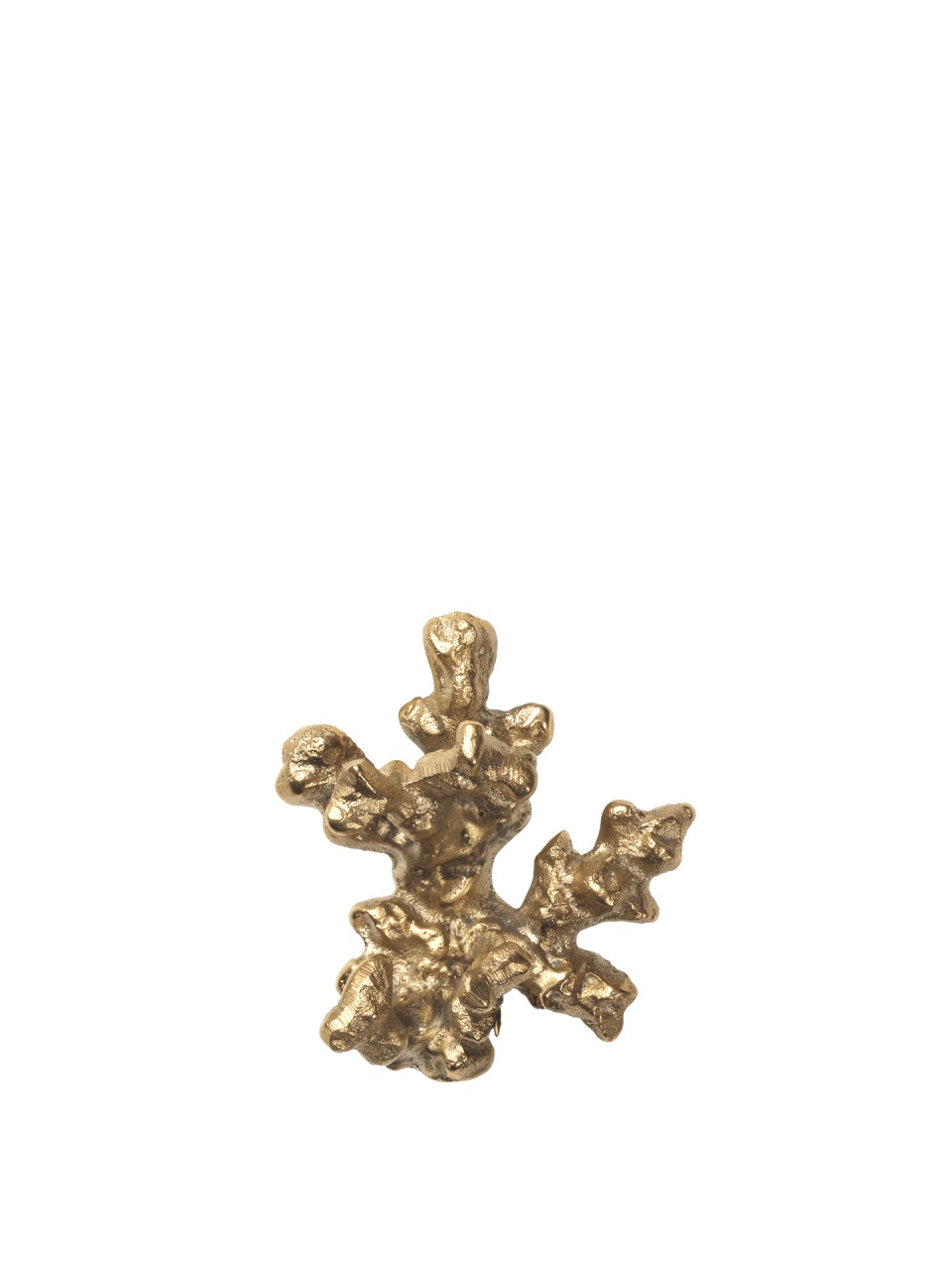 Utility Hooks Cuier auriu din metal Comber Coral Ferm Living