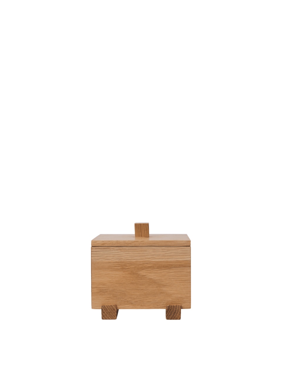 Household Storage Containers Cutie cu capac maro din lemn Moku Ferm Living