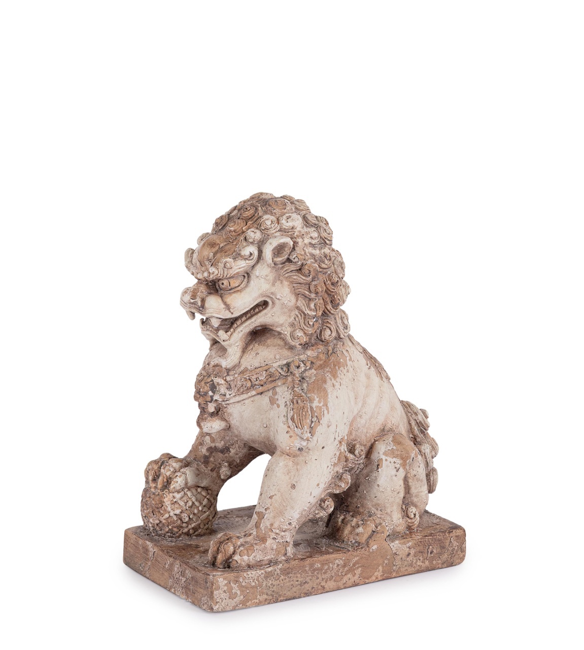 Artwork Decoratiune bej din piatra 34 cm Leone Bizzotto